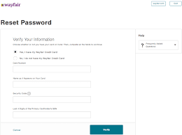 Walmart Credit Card forgot password